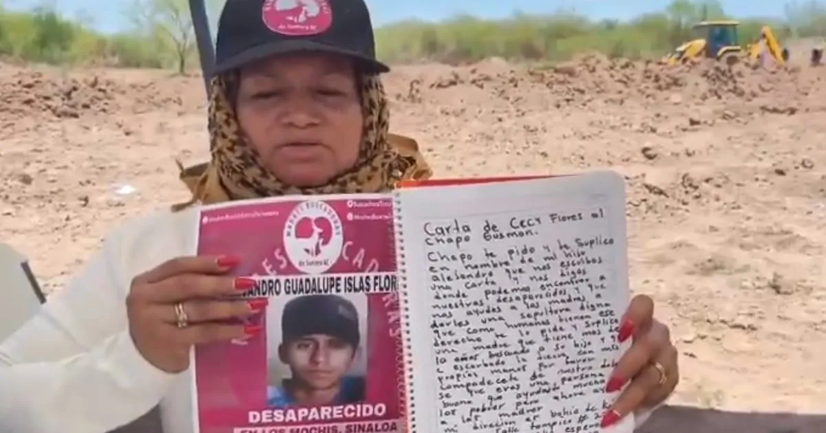 Ceci Flores manda carta a ‘El Chapo’ y le pide ayudar para localizar a su hijo Alex: ‘Tiene información’