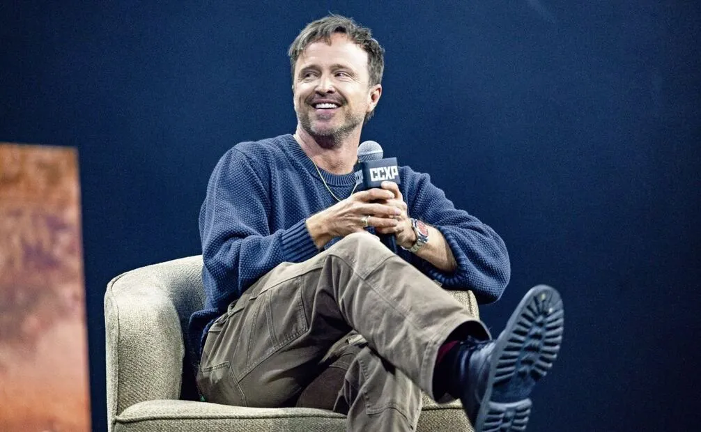 Aaron Paul habló de El camino, la película en la que retoma a su mítico Jesse Pinkman. Foto Hugo Salvador/El Universal