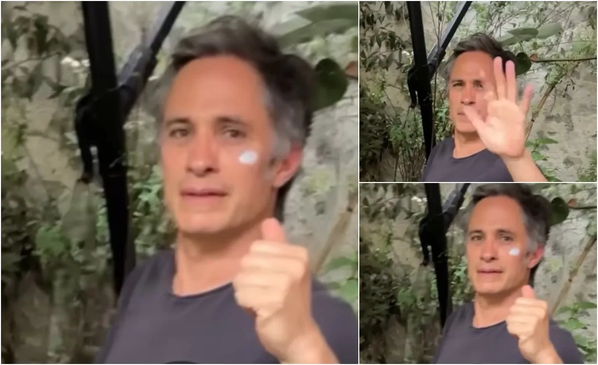 Defienden a Gael García, tras disgustarse por ser grabado por fan: "es figura pública, no animal de zoológico"