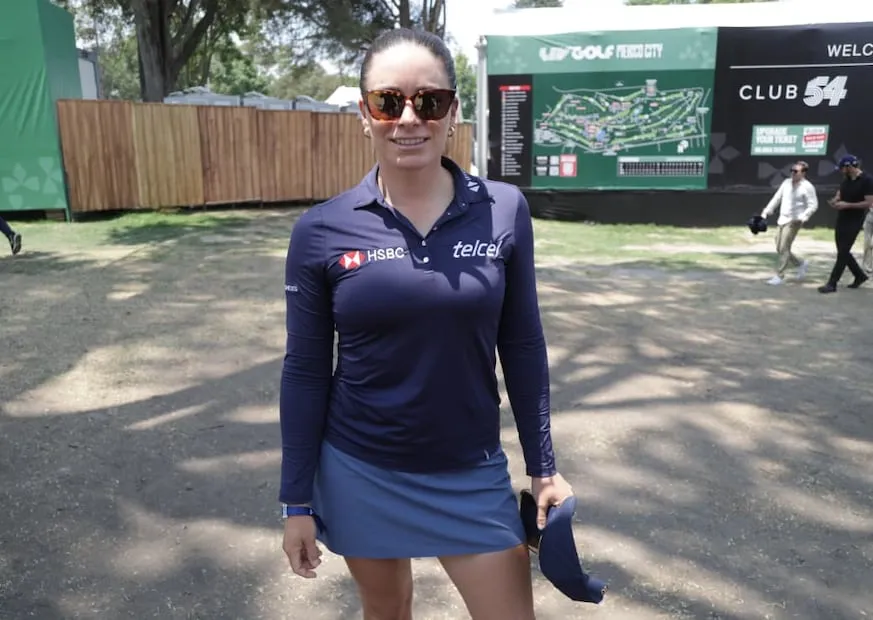 Gaby López destaca el crecimiento del golf mexicano - Foto: Nicolás Schiller/EL UNIVERSAL