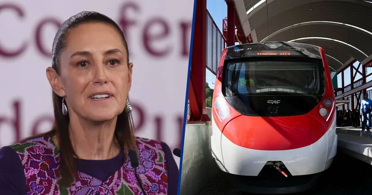 Han pasado 84 años: ¿Cuándo inaugurará Sheinbaum el Tren de Buenavista al AIFA?