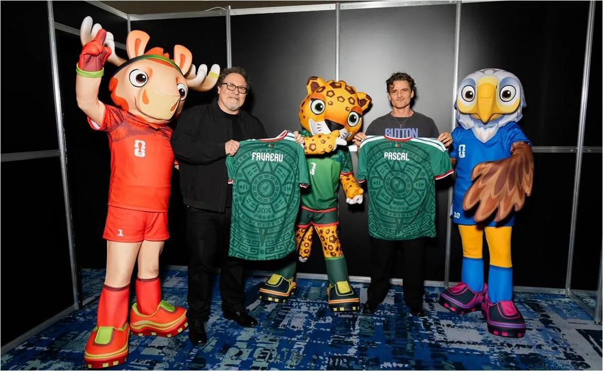 Las mascotas del Mundial 2026 dan la bienvenida a las estrellas de Star Wars