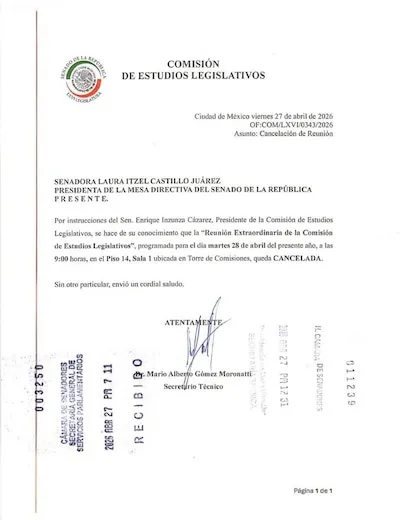 Maru Campos deja ‘en visto’ al Senado: Gobernadora de Chihuahua no acudirá a explicar el caso de los agentes de EU