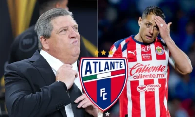 Miguel Herrera descarta a Chicharito en Atlante: "No está en la mesa"
