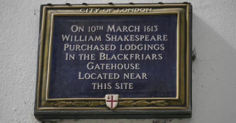 Se resuelve el misterio de la ubicación de la casa de Shakespeare en Londres