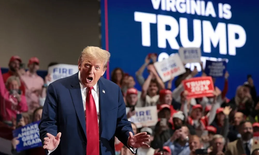 Trump califica de "amañado" referéndum que cambió el mapa electoral en Virginia; "demócratas se salieron con otra victoria deshonesta"