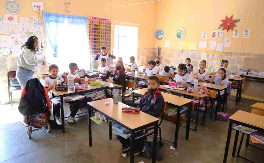 Salón de clases. Foto: Especial