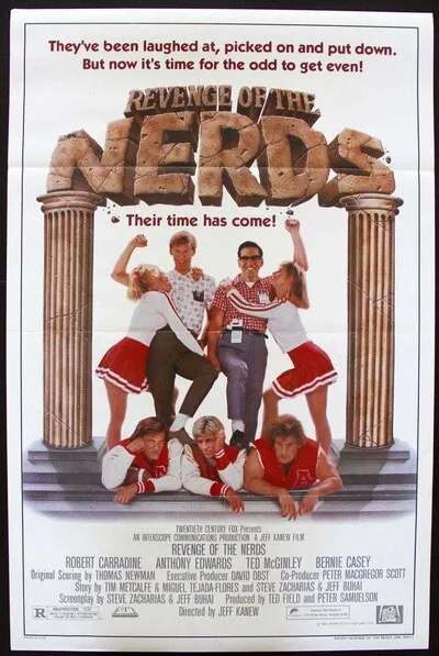 Póster oficial de la película 'La Venganza de los Nerds'. (Foto: Captura)