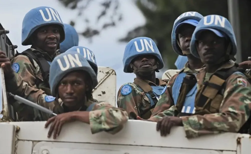 Fotografía de archivo de integrantes de las fuerzas de paz de las Naciones Unidas en la República Democrática del Congo. EFE