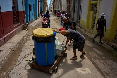 Bloqueo energético de EU deja sin agua a Cuba: Casi 3 millones de cubanos sufren escasez