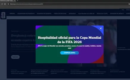 Detectan sitios falsos de la FIFA rumbo al Mundial; ciberdelincuentes roban datos bancarios de aficionados