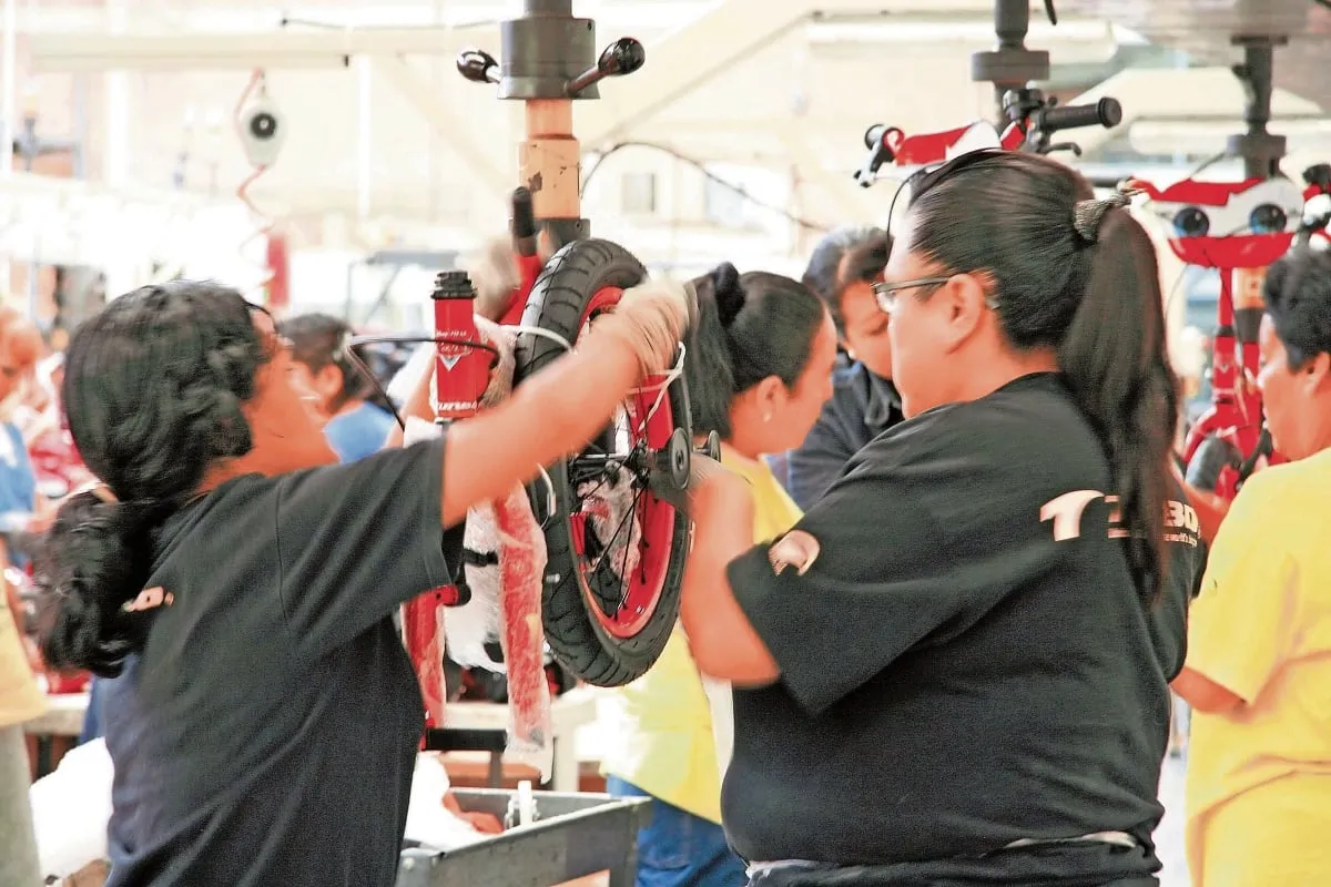 Crece 1.2% producción de bicicletas