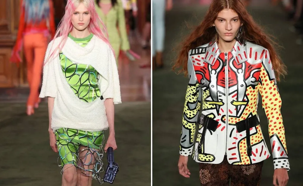 El color es protagonista de la nueva colección de Louis Vuitton. Foto: AFP
