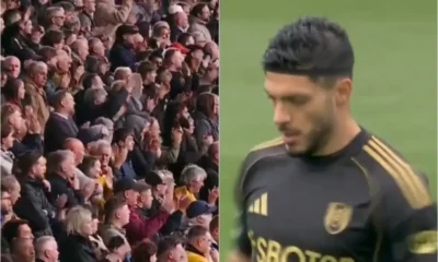 ¡De pie! La afición de Wolves se rinde ante Raúl Jiménez