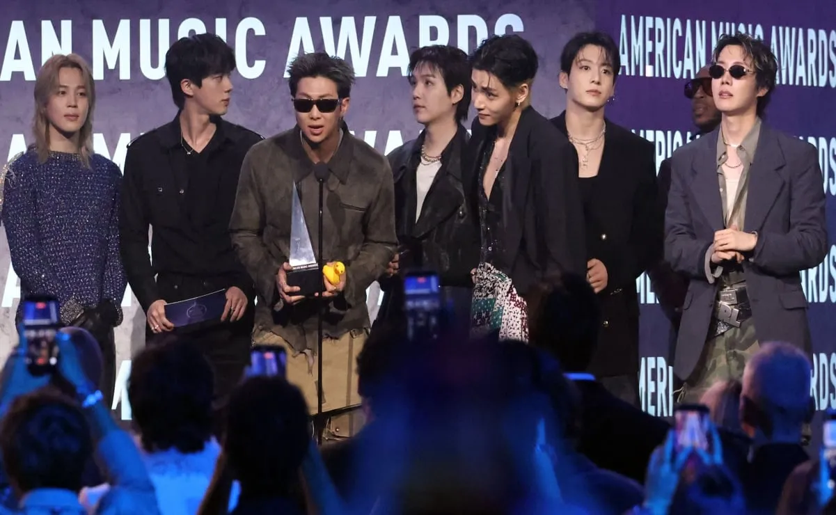 El K-pop conquista los American Music Awards 2026; esta es la lista completa de ganadores | El Universal