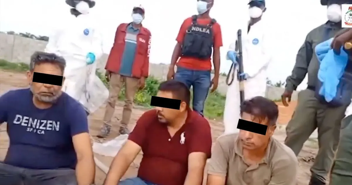 El narco cruza hasta África: Detienen a tres ‘cocineros’ mexicanos en laboratorio clandestino en Nigeria