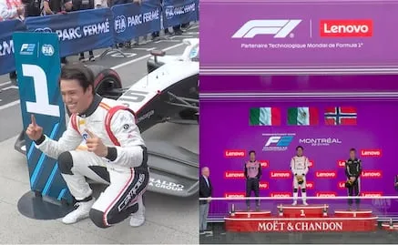 Noel León conquista su primera victoria en Fórmula 2, tras ganar la carrera sprint en Canadá