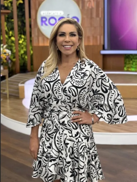 La combinación blanco y negro es un clásico de la moda. Foto: Instagram @rocio_sazuara