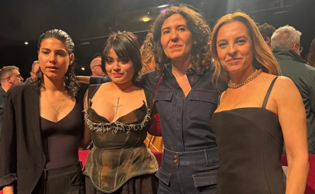 Proyección de la película "Siempre soy tu animal materno", protagonizada por Marina de Tavira.
Foto: Alejandra Musi/EL UNIVERSAL.