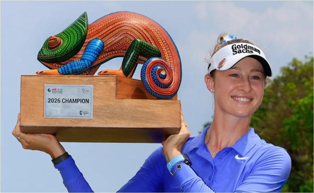 Nelly Korda conquista el LPGA Riviera Maya Open y gana su primer título en México