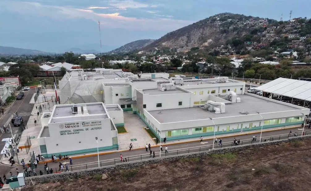 Inauguración del Hospital General de Jiutepec, Morelos. Foto: Presidencia de México
