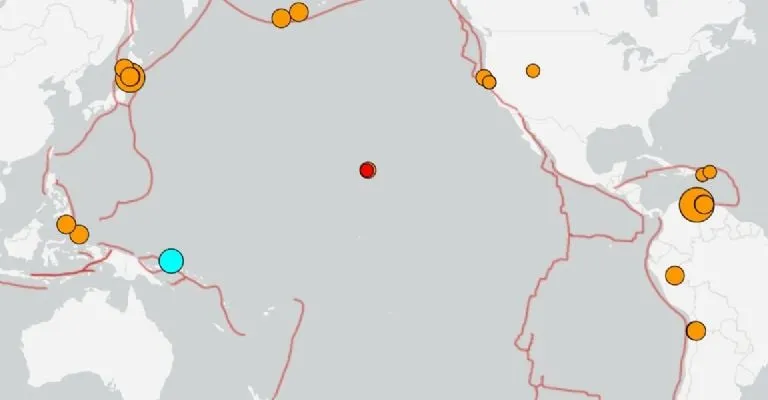 Al menos seis sismos se han registrado en el Cinturón de Fuego antes y después a los dos terremotos en Venezuela