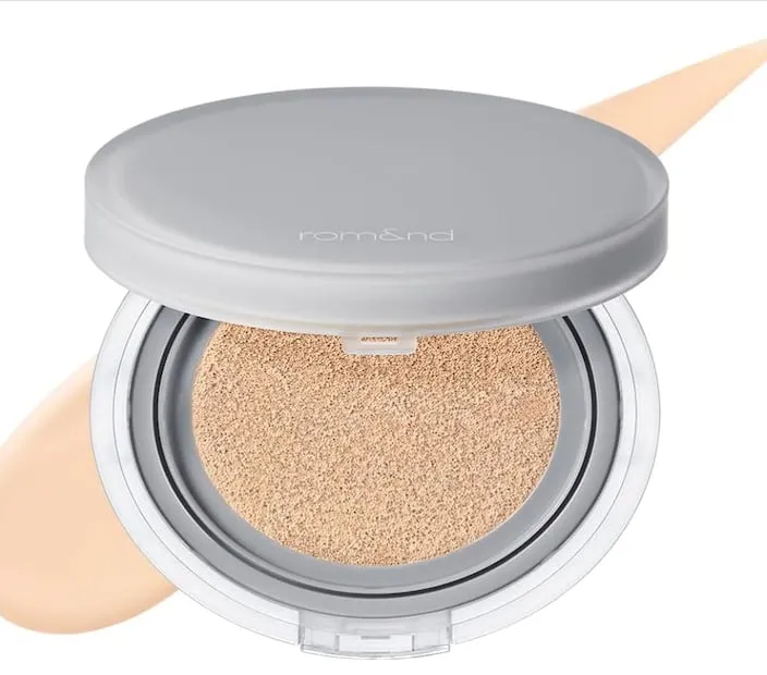 La base cushion Rom&nd Nu Zero Cushion puede ser ideal para piel mixta y grasa. Foto: Especial