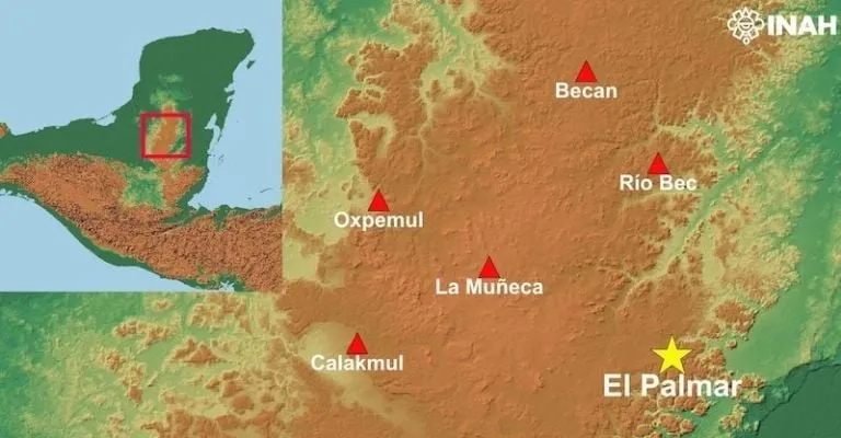 Descubren el registro más antiguo de una fecha de la cultura maya tras estudio en El Palmar, Campeche