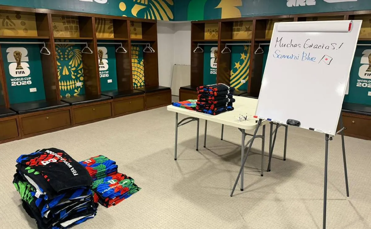 El gesto de Japón: así dejaron el vestidor tras el partido en Monterrey