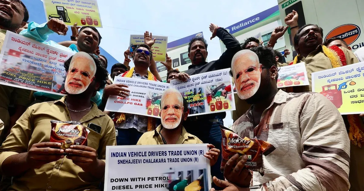 El ‘Partido de las Cucarachas’, el movimiento que pretende ‘derrocar’ a Modi en la India