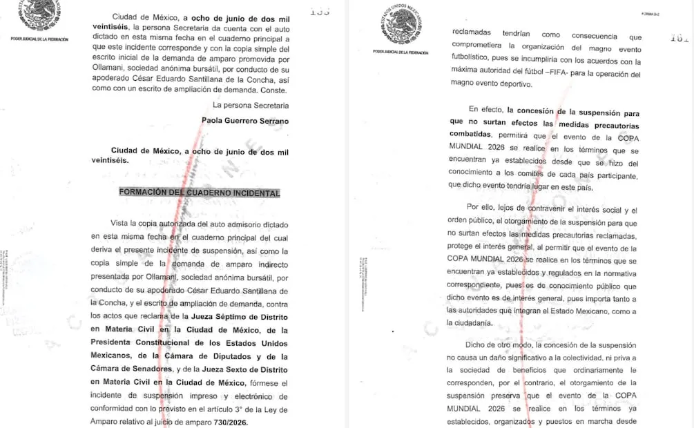 Juzgado da la razón a la FIFA; suspenden medidas para palcohabientes en el Azteca rumbo al Mundial 2026