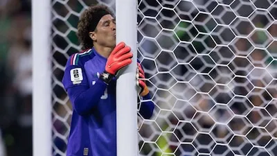 Guillermo Ochoa recibió un homenaje en el Estadio Ciudad de México en el juego de México vs. Chequia. [Fotografía. Cuartoscuro]