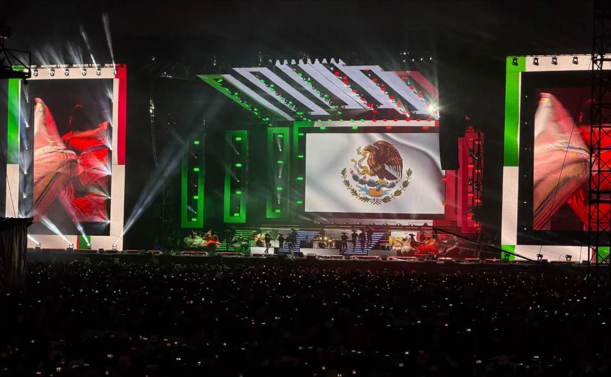 Los Tigres del Norte reúnen a 60 mil personas en el Estadio GNP; envían un mensaje de apoyo a los migrantes