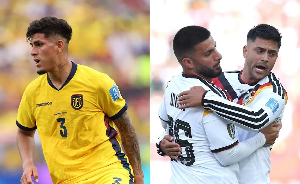 Ecuador y Alemania en la Fase de Grupos del Mundial de 2026 - Fotos: AFP