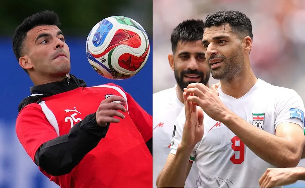 Egipto e Irán, durante la Fase de Grupos del Mundial de 2026 - Fotos: AFP/AP