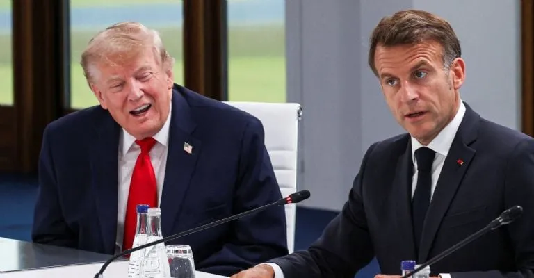 "No es una imitación dorada": Trump elogia Versalles al aceptar la invitación de Macron para una cena en el recinto