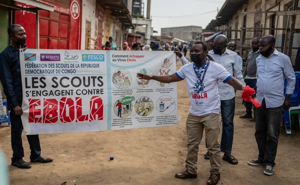 OMS reduce drásticamente los casos sospechosos de ébola en África central; suman 321 confirmados y 48 fallecidos en el Congo