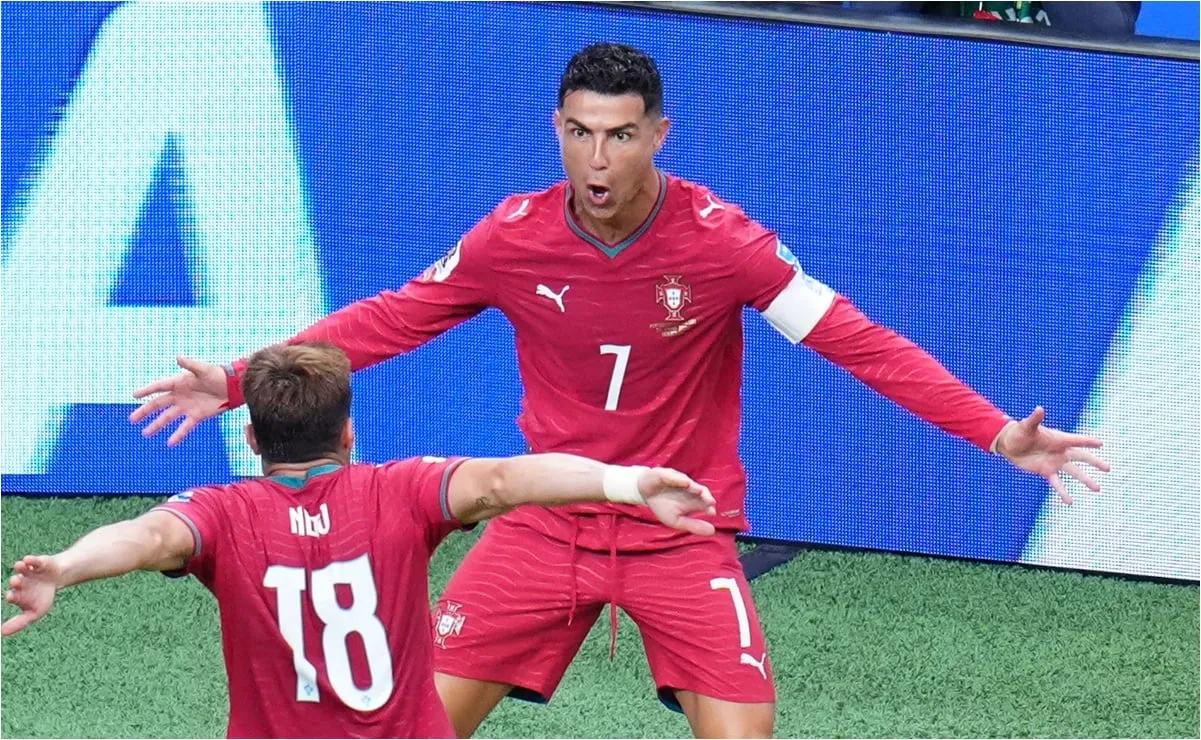 Portugal golea a Uzbekistán en histórica tarde de Cristiano Ronaldo