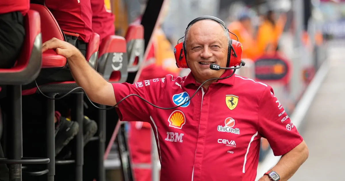 ¿Qué le pasó a Fred Vasseur? Jefe de Ferrari es hospitalizado durante el GP de Mónaco