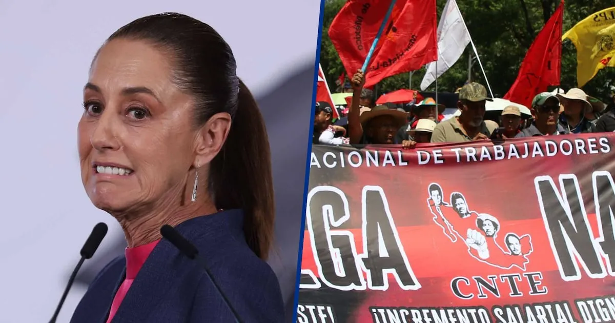 Sheinbaum confirma que no fue a Zacatecas por protestas de la CNTE: ‘Estamos en espíritu mundialista’