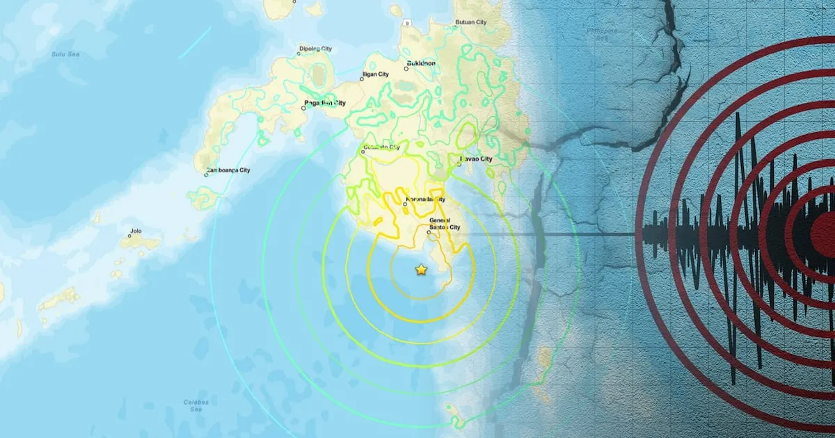 Temblor magnitud 7.8 sacude el sur de Filipinas y activa una alerta por tsunami