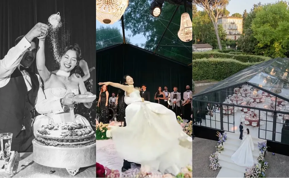 Arden Cho, voz de Rumi en "Las guerreras Kpop", se casa en una romántica ceremonia en Italia