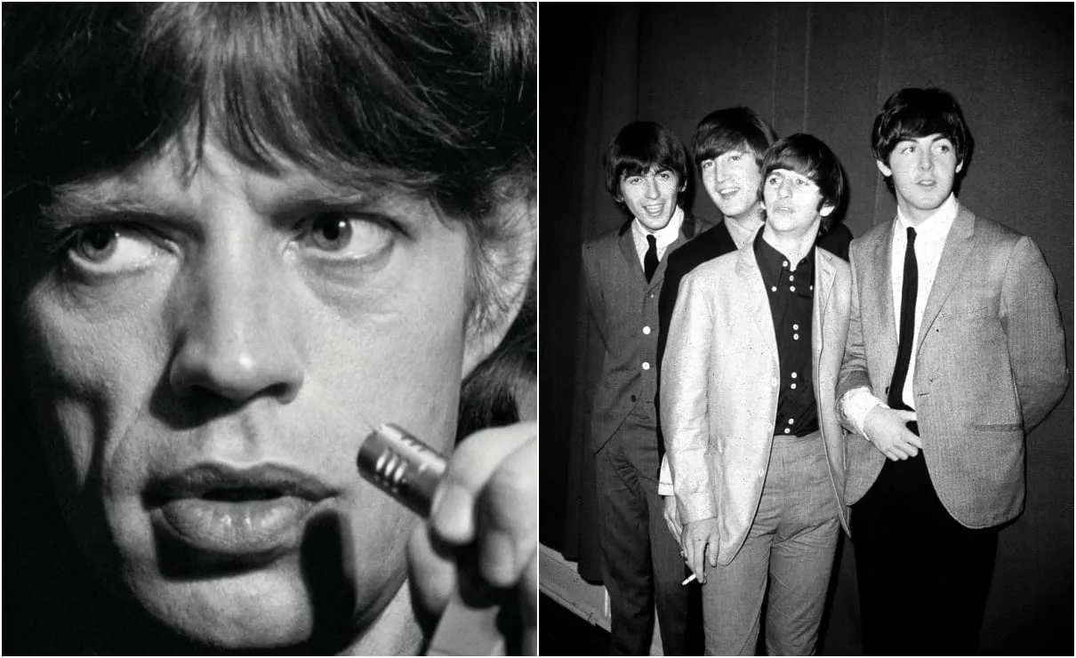 Aunque la enemistad existía entre The Beatles y The Rolling Stones, Mick Jagger lamentó mucho su separación