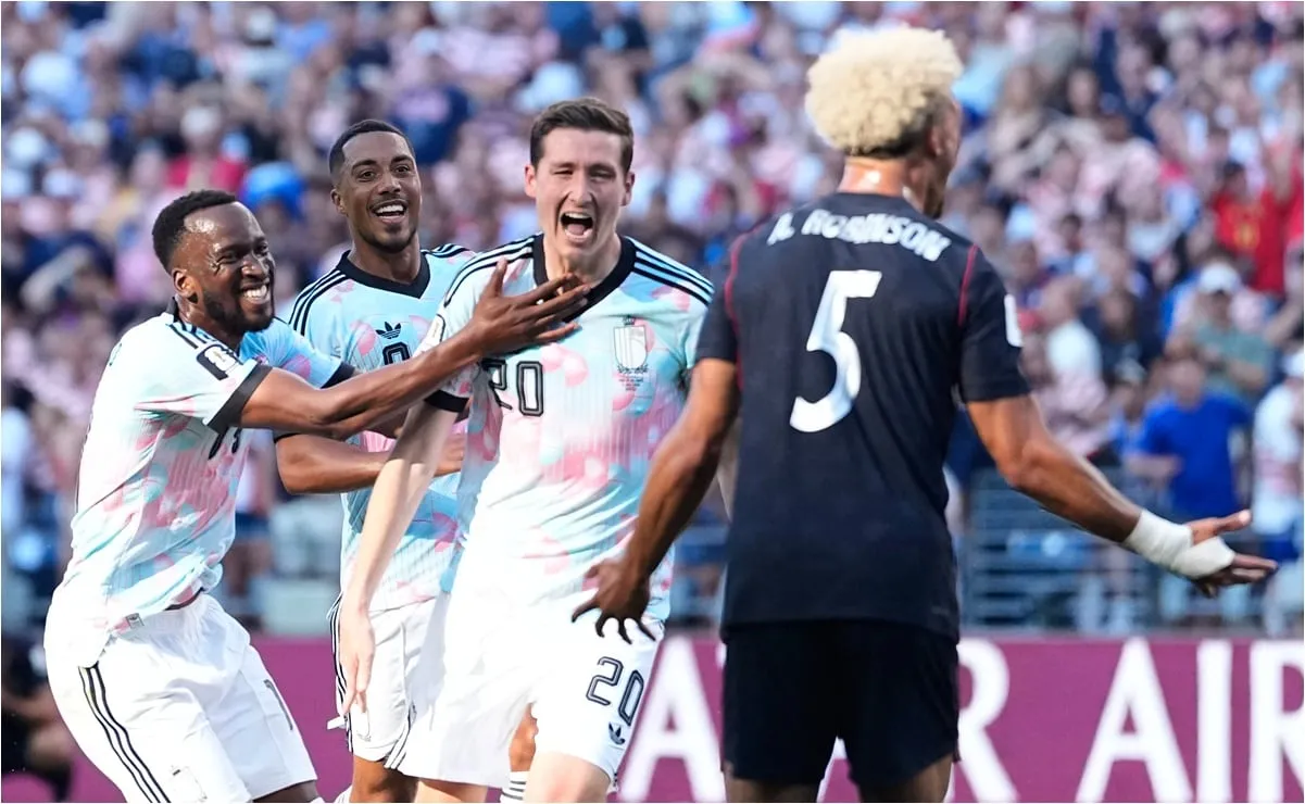 Bélgica elimina a Estados Unidos y se instala entre los ocho mejores del Mundial