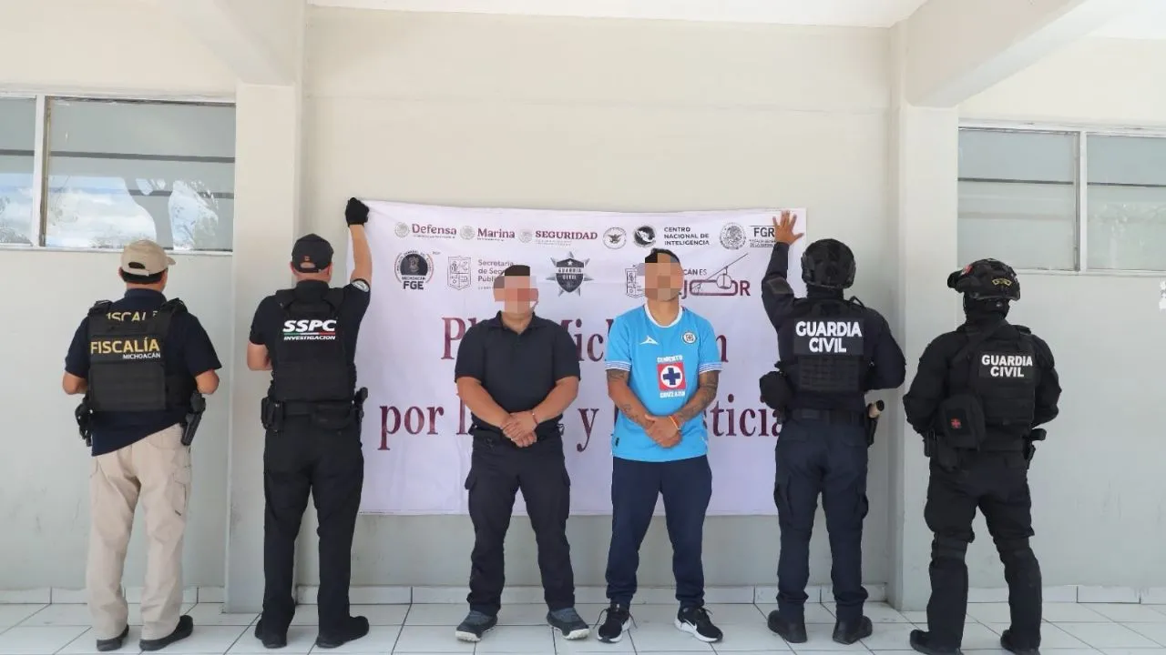 Caen dos mandos de la policía de Zacapu por ataque a la Guardia Civil que dejó cinco muertos en Michoacán