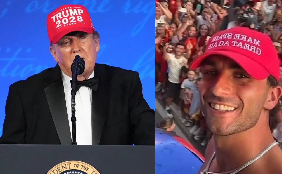 Donald Trump agradece a Ferran Torres por usar la gorra MAGA: "Fue un bonito homenaje"