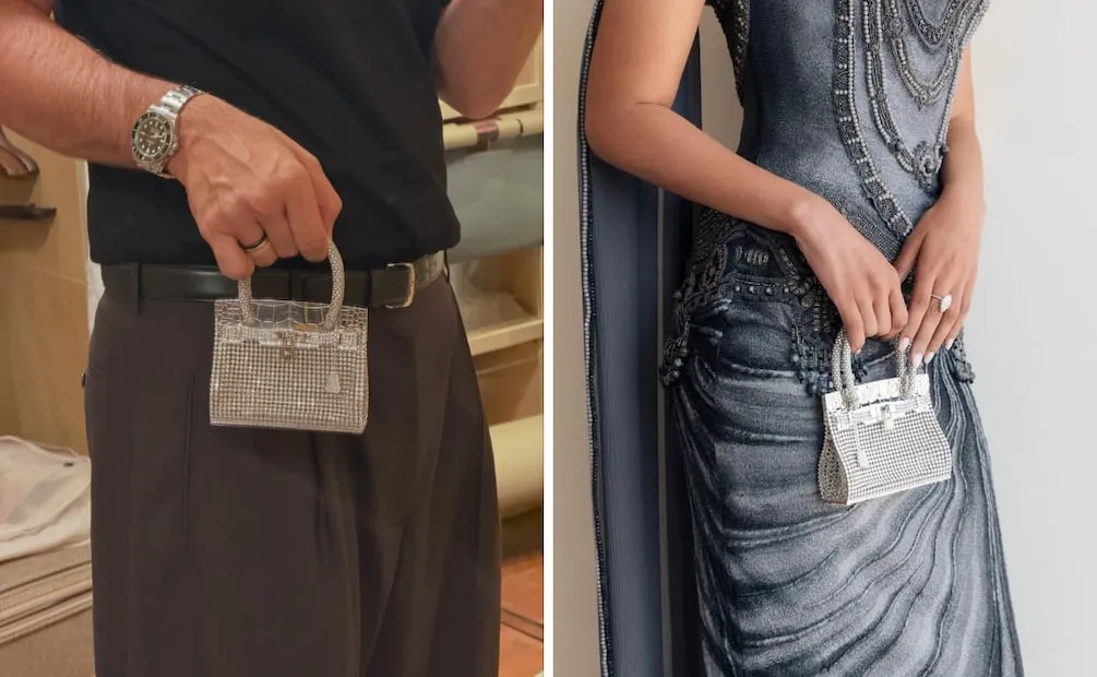 Birkin Sac Bijou de 2 millones de dorales. Foto: Instagram @andrewmukamal