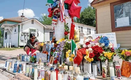 "Es un momento difícil para ser estadounidense", dice hijo de mexicano asesinado por ICE; familia de Lorenzo Salgado le rinde homenaje