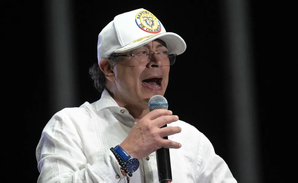 El presidente de Colombia, Gustavo Petro, afirmó que se prepara para una transición política pacífica. Foto: AFP