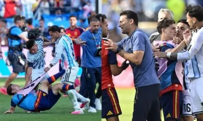FIFA investigará a Argentina por el conato de bronca que sus futbolistas provocaron al final del partido